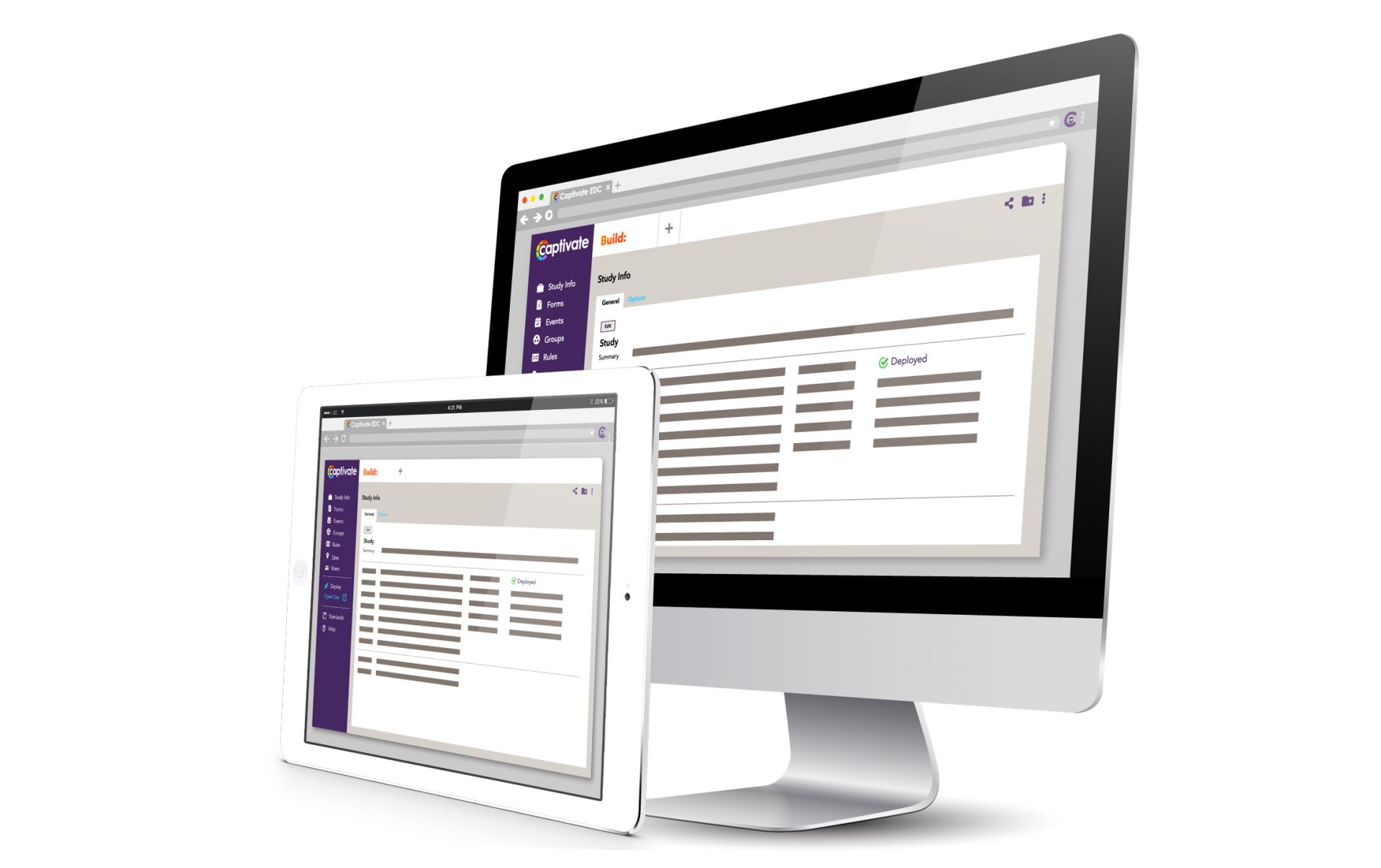 monitor with tables